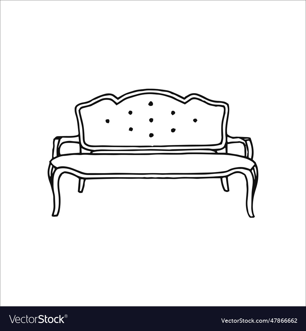 Hand drawn logo element doodle drawing small