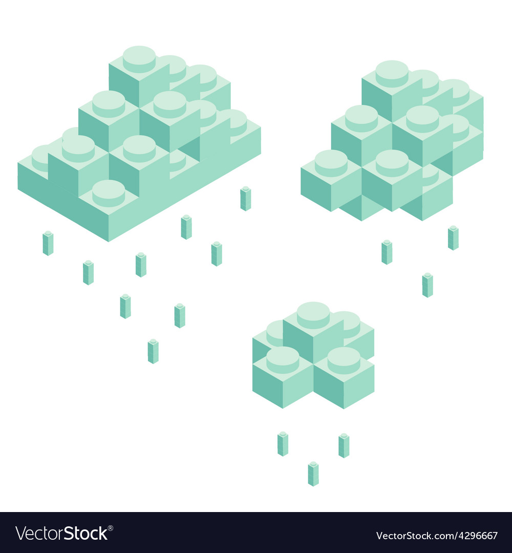 Isometric Building Blocks