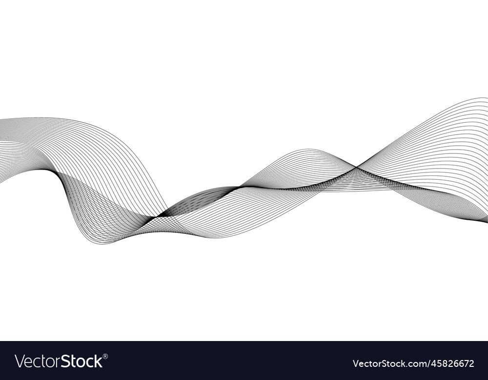 Abstract wave element for design digital vector image Abstract wave element for design digital