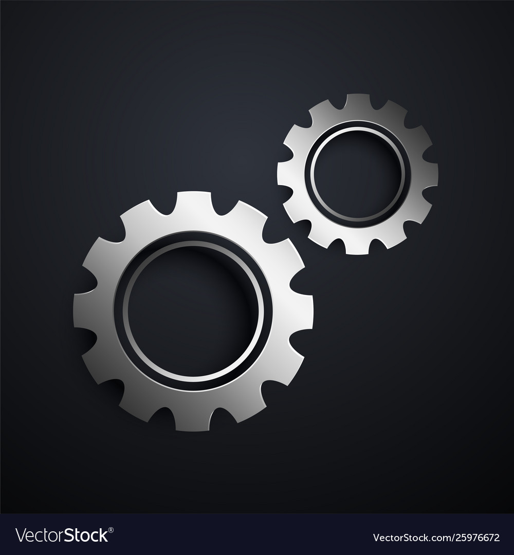 Metallic Gears Background