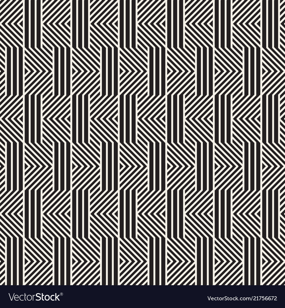 Modern Geometric Stripe Pattern