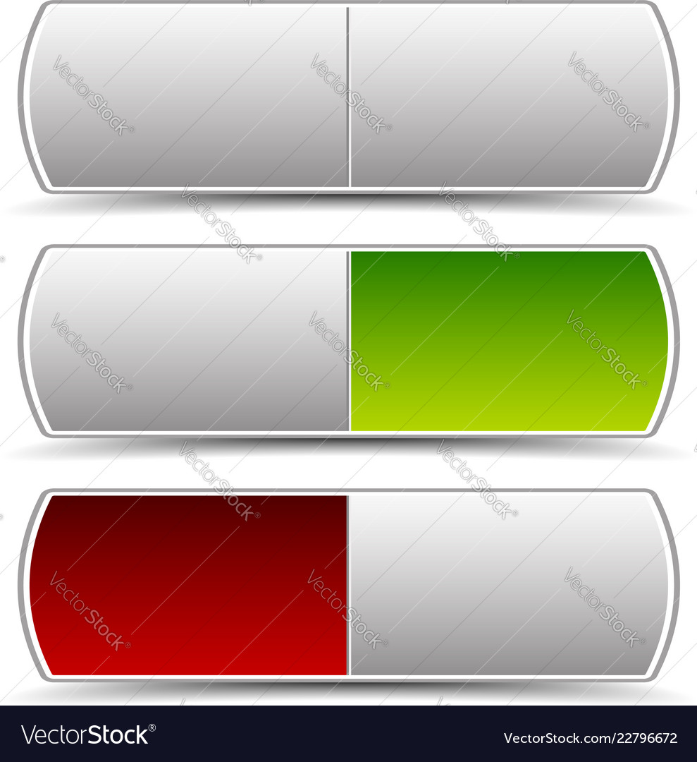 Power button switch elements turn on off vector image Power button switch elements turn on off
