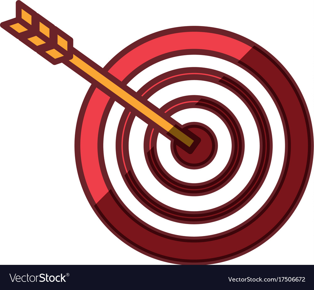 Target dartboard symbol