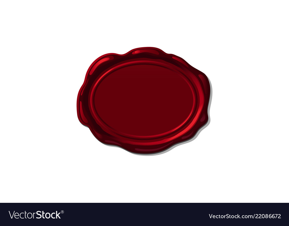 Wax seal stamp shape