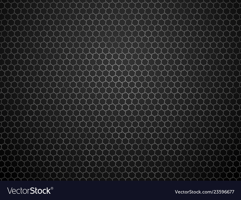 Abstract dark geometric hexagon pattern vector image Abstract dark geometric hexagon pattern