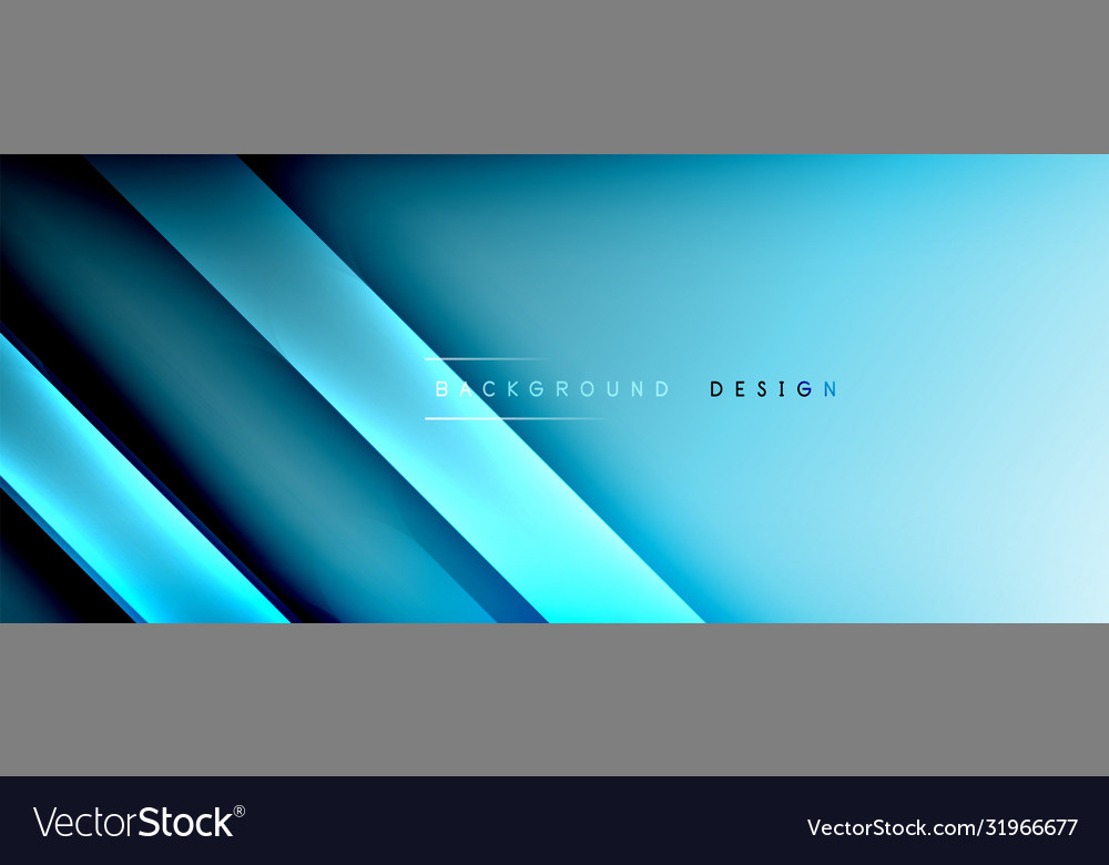 Bright gradient neon lines abstract background vector image Bright gradient neon lines abstract background