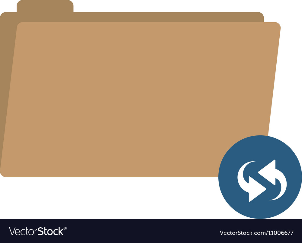 Folder symbol to update files
