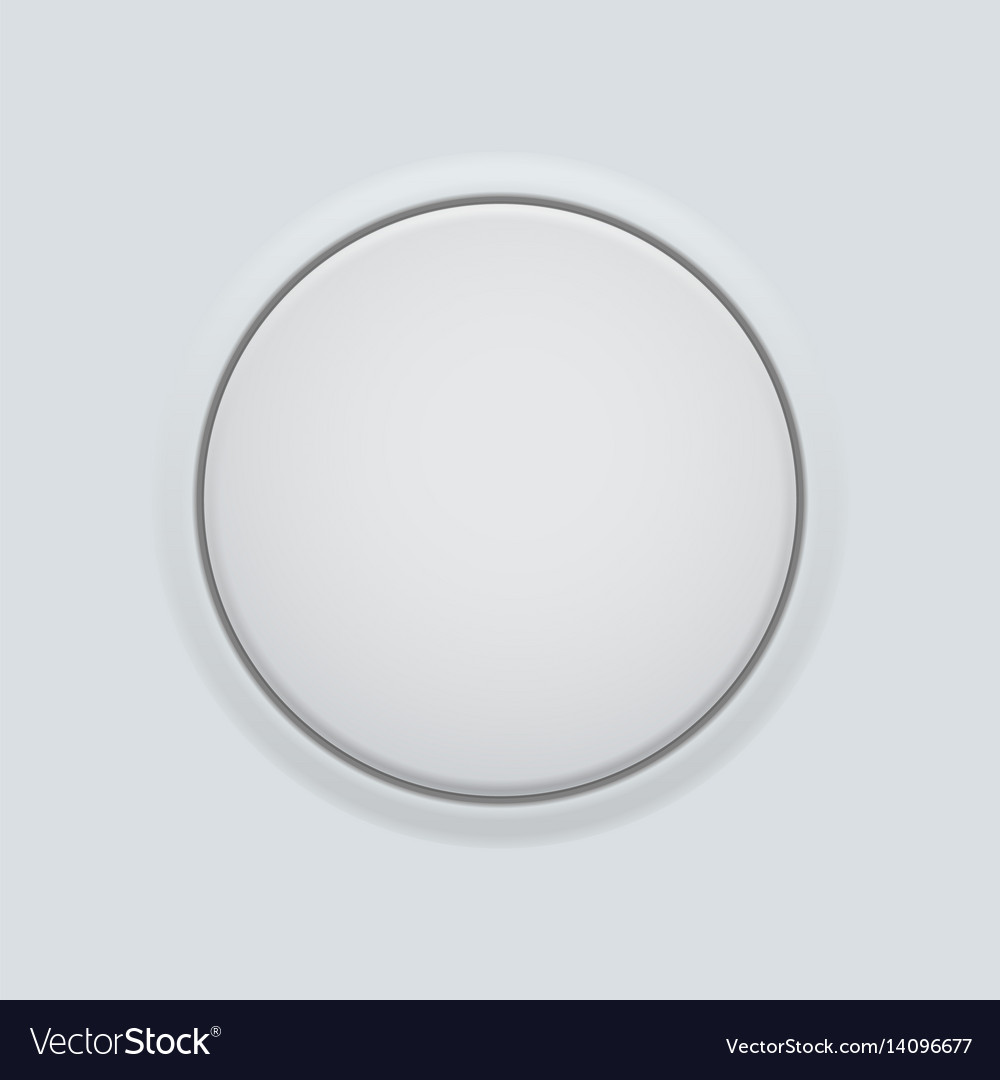Gray Rounded Button on Interface