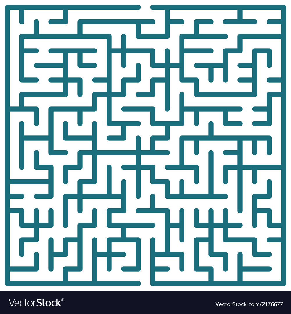 Maze Royalty Free Vector Image - VectorStock