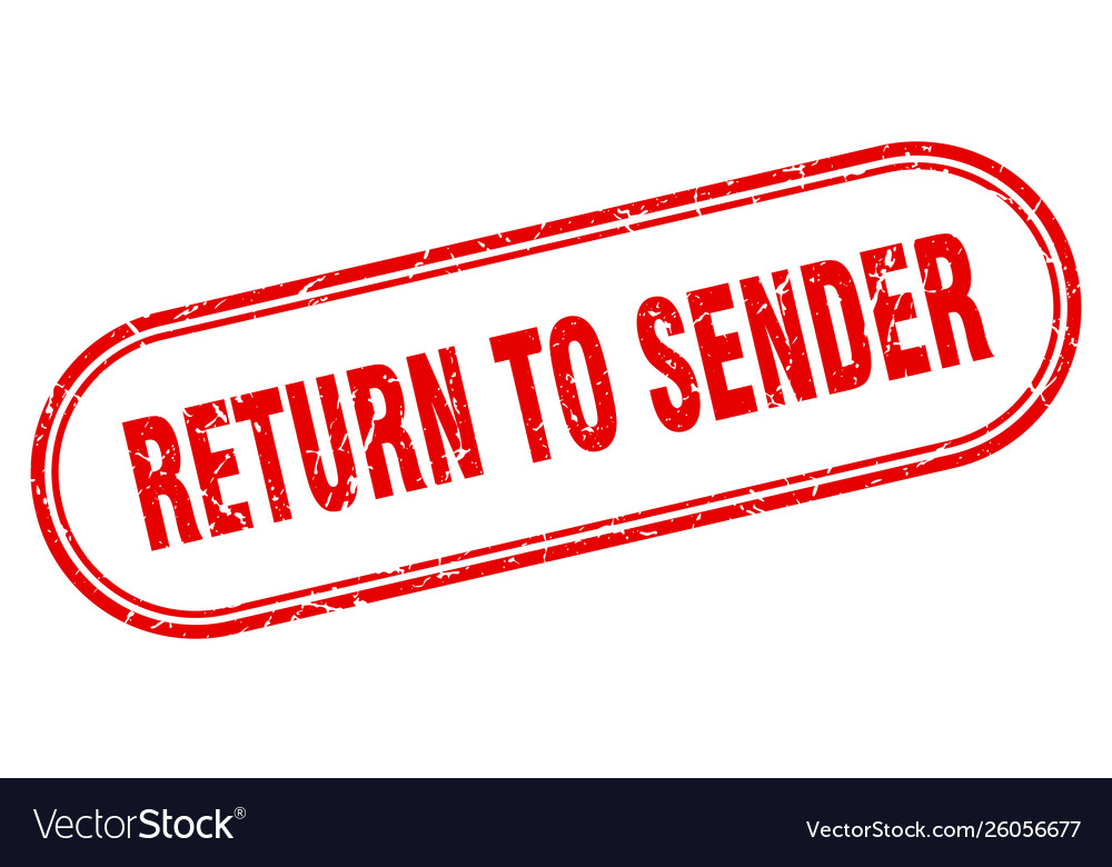 Return to sender