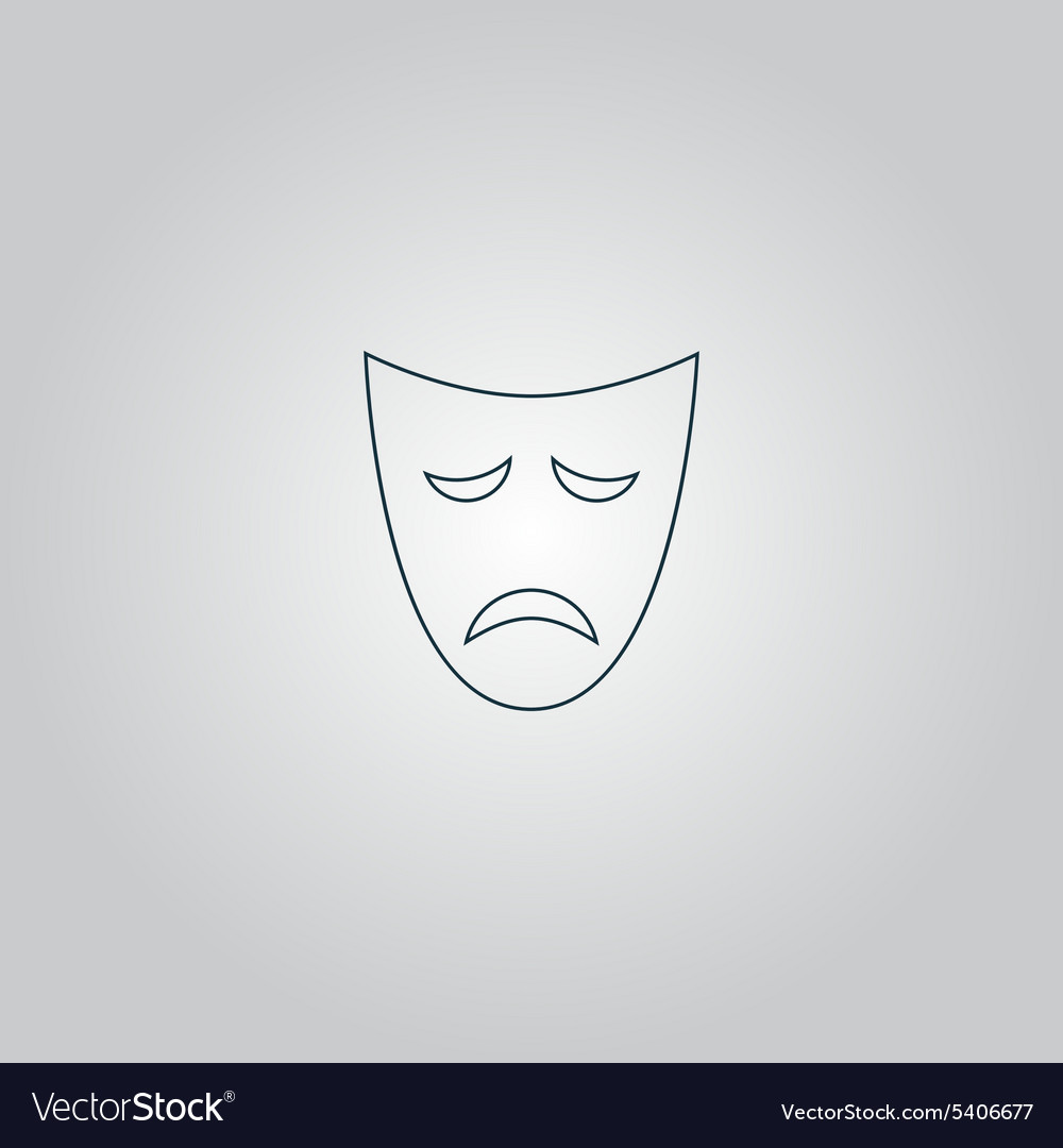 Sadness mask