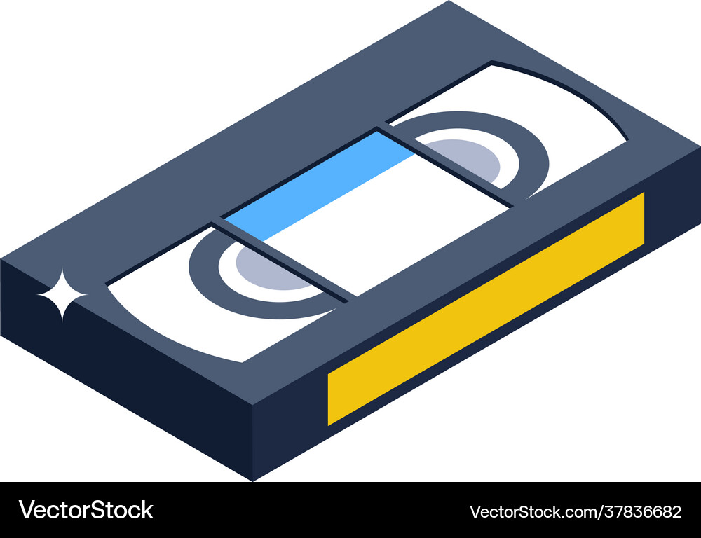 Cassette Royalty Free Vector Image - VectorStock