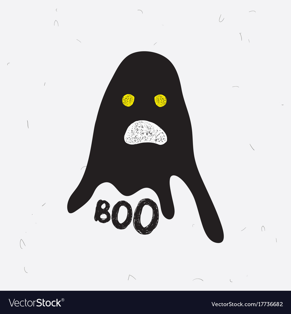 Cute Halloween Ghost Pattern