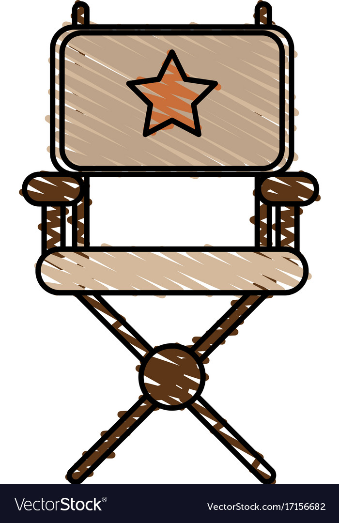 Isolated director chair design