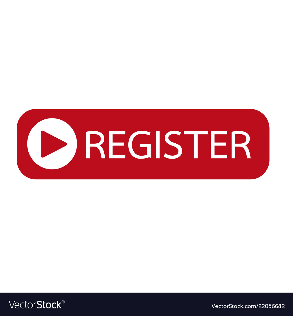 Modern Register Button Icon