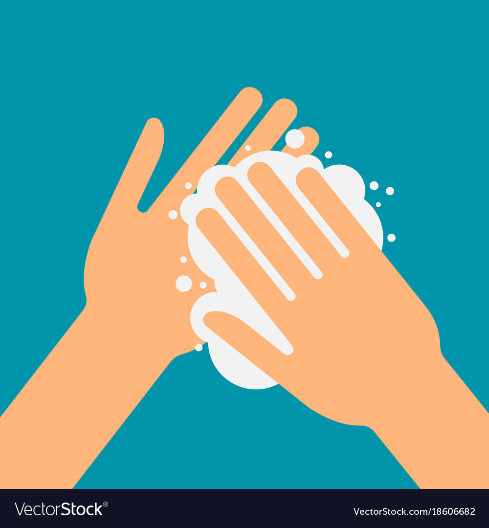 Please Wash Your Hands Royalty Free Vector Image