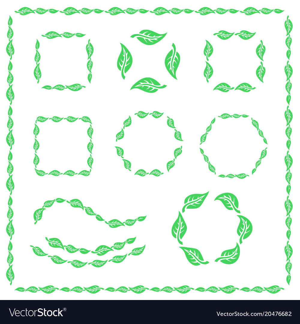 Set of pattern frames