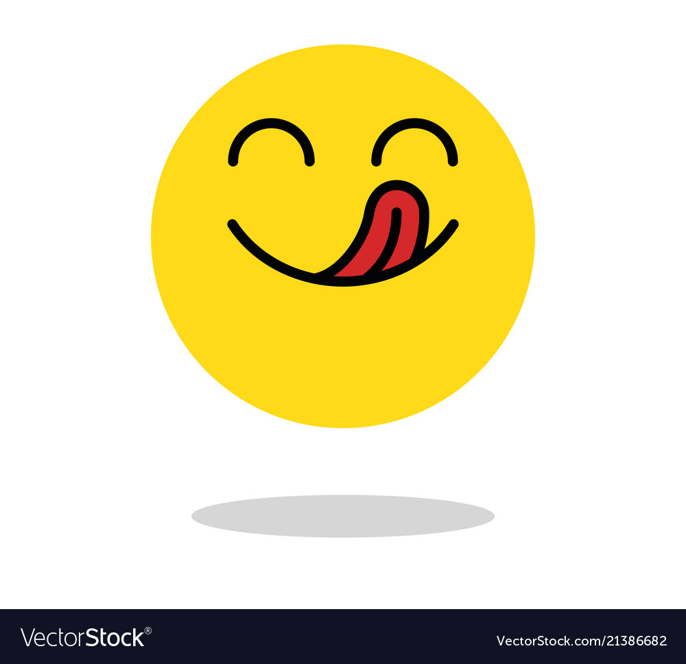 yummy emoji face for facebook