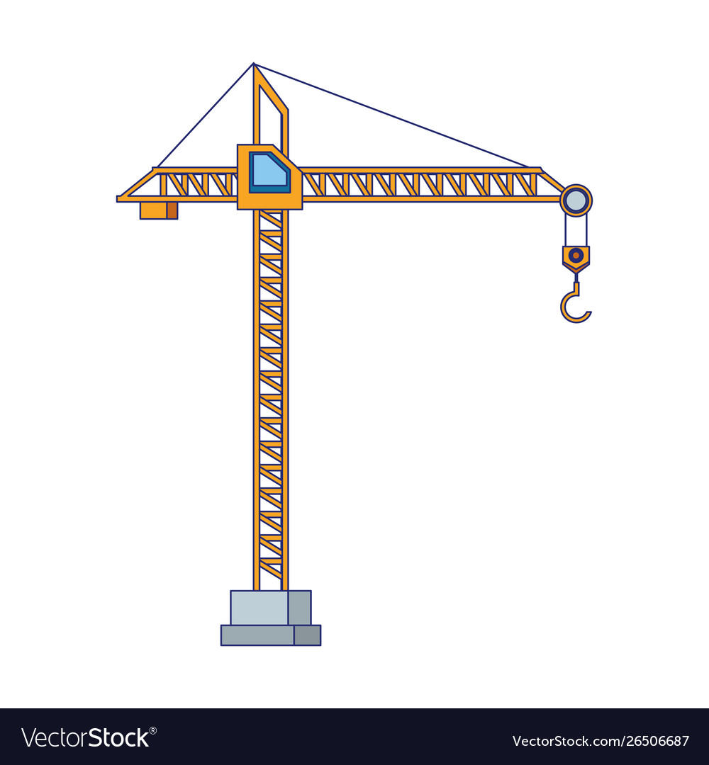 Construction architecture engineering industrial Vector Image