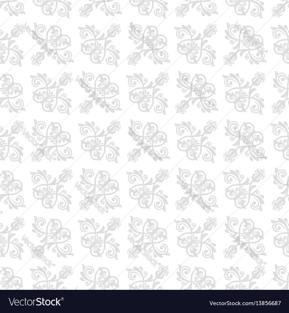 Damask seamless background Vector Image Damask seamless background