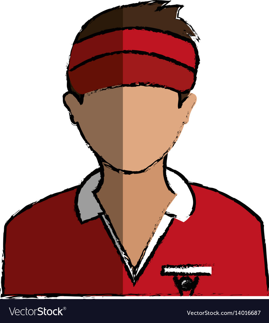 Golf player avatar icon