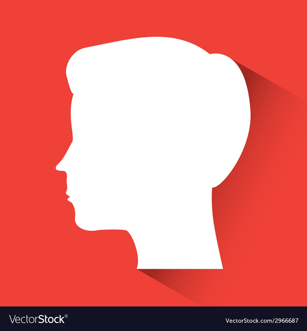 Profile design Royalty Free Vector Image - VectorStock