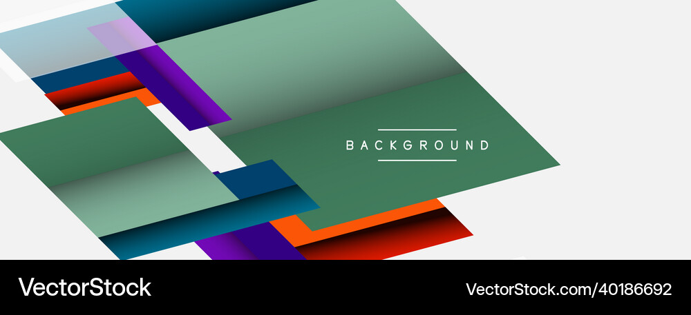 Background geometric diagonal square shapes Vector Image