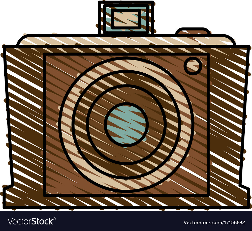 Isolated retro camera design