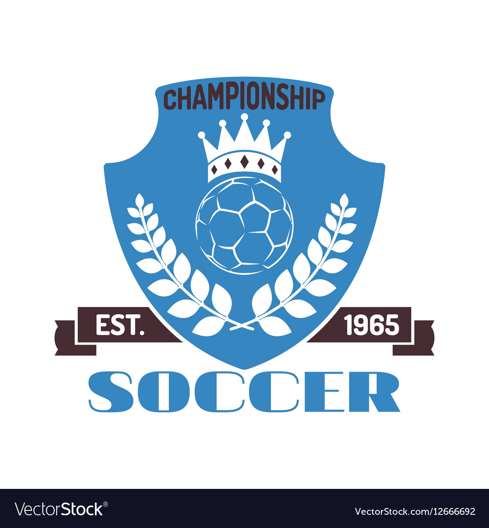 Soccer sign set