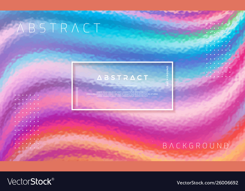 Textured colorful background vector image Textured colorful background