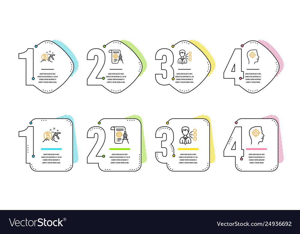 Third party bitcoin mining and divider document vector image Third party bitcoin mining and divider document