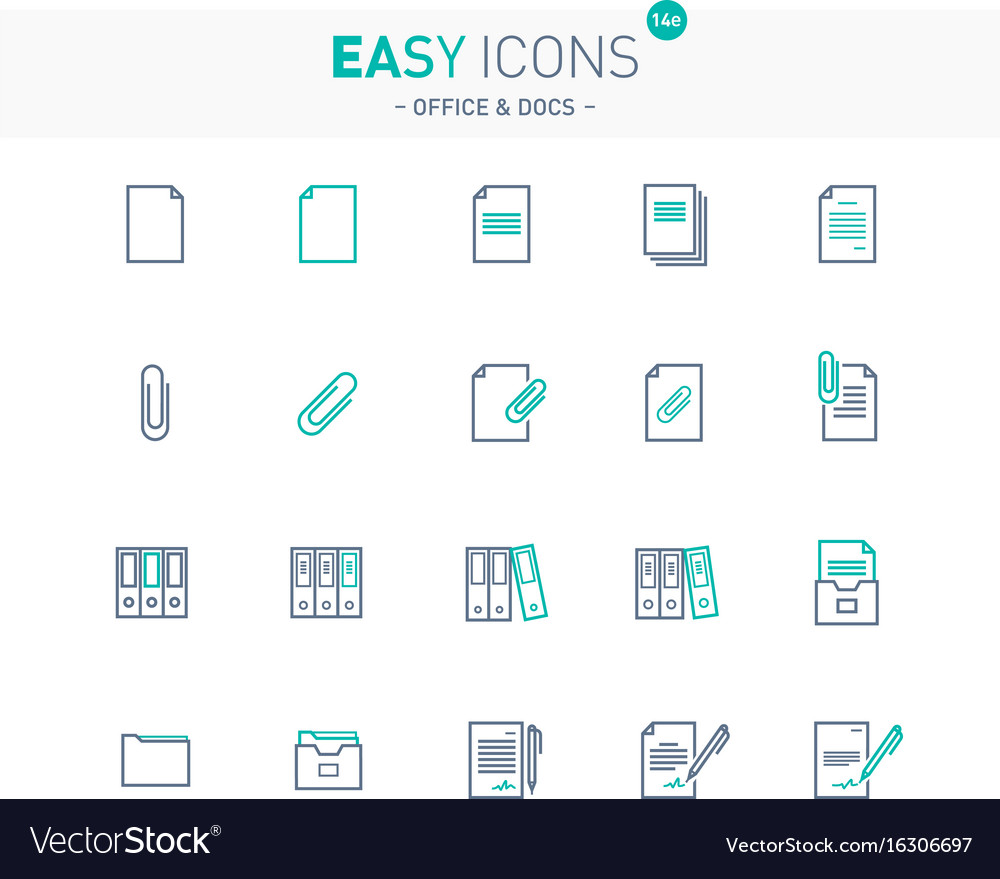 Easy icons 14e docs
