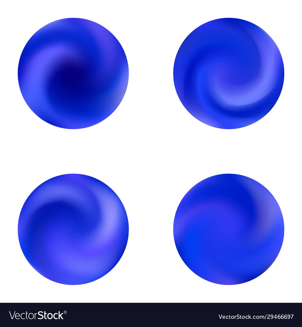 Gradient background in form a shape vector image Gradient background in form a shape