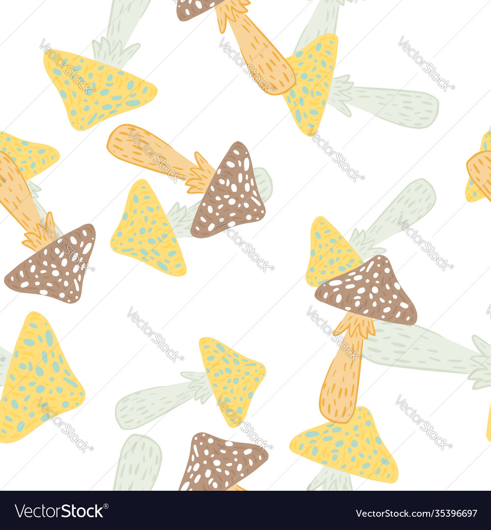 Isolated simple seamless pattern with grey vector image Isolated simple seamless pattern with grey