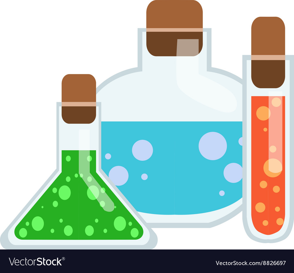 Magic potions in test tubes