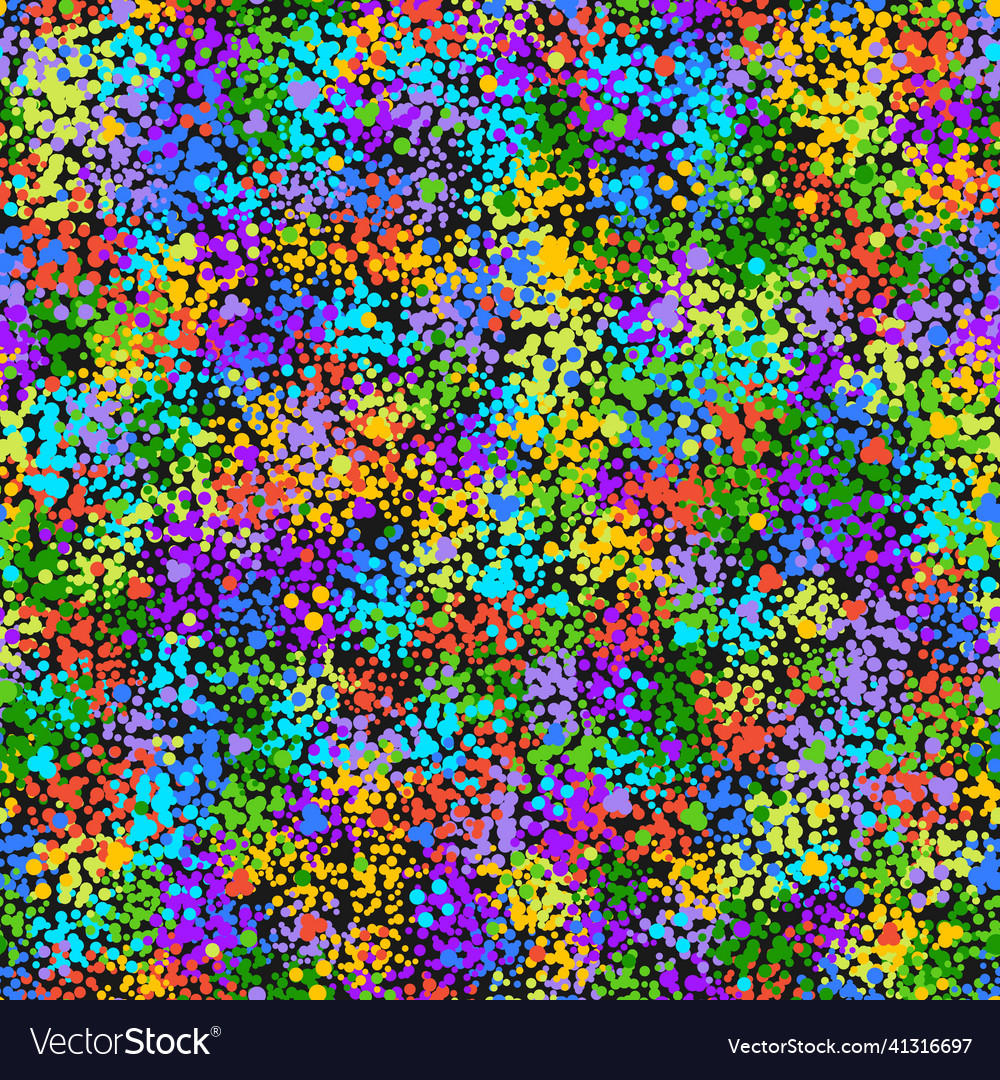 Seamless multicolored bubbles pattern vector image Seamless multicolored bubbles pattern