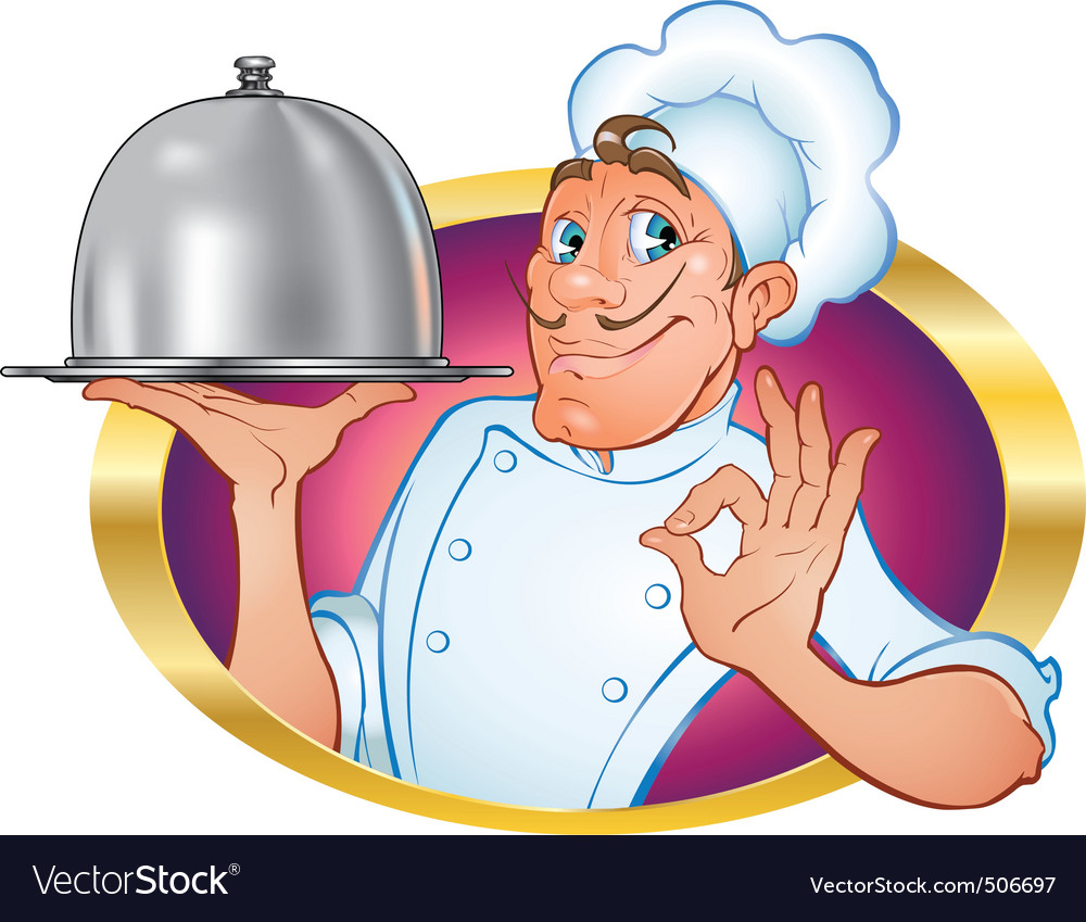 Smiling Chef Character