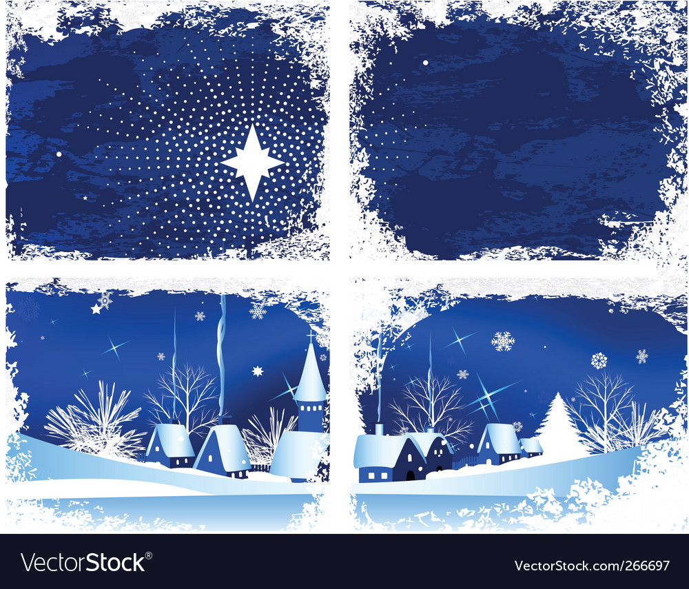 Winter Window Scene