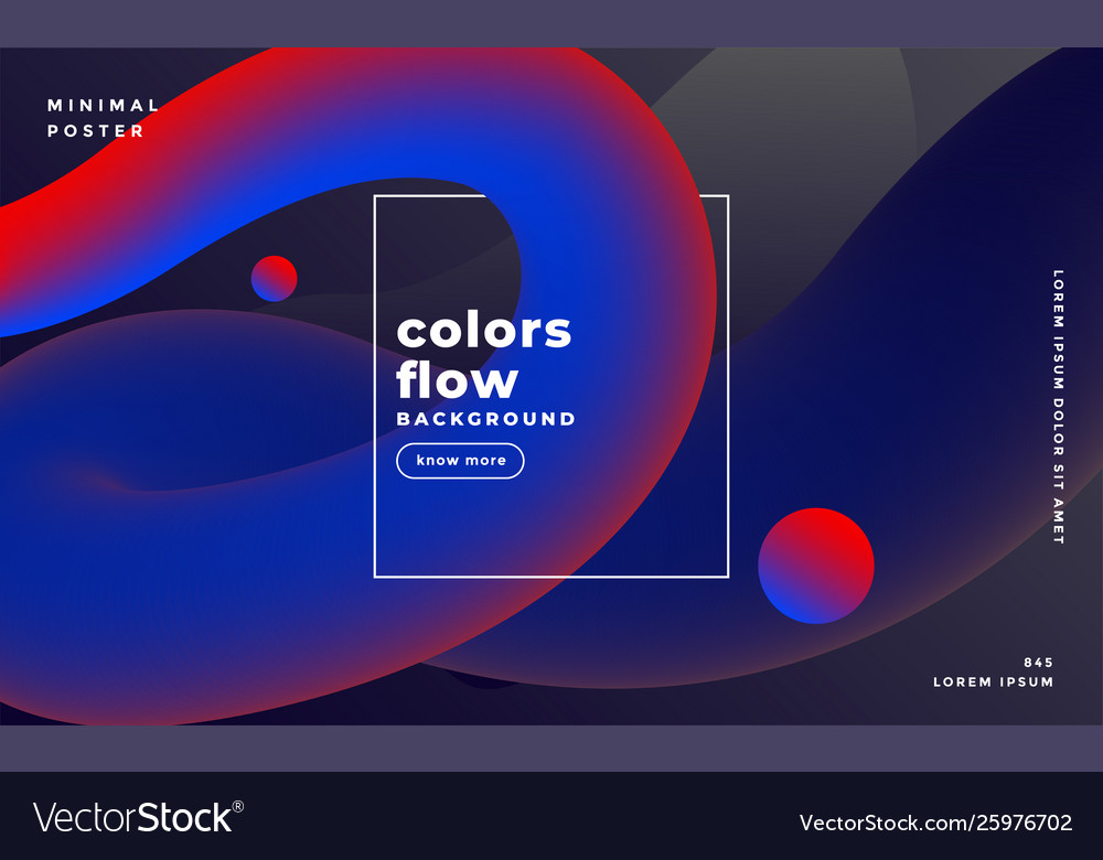 Dark fluid colors background design