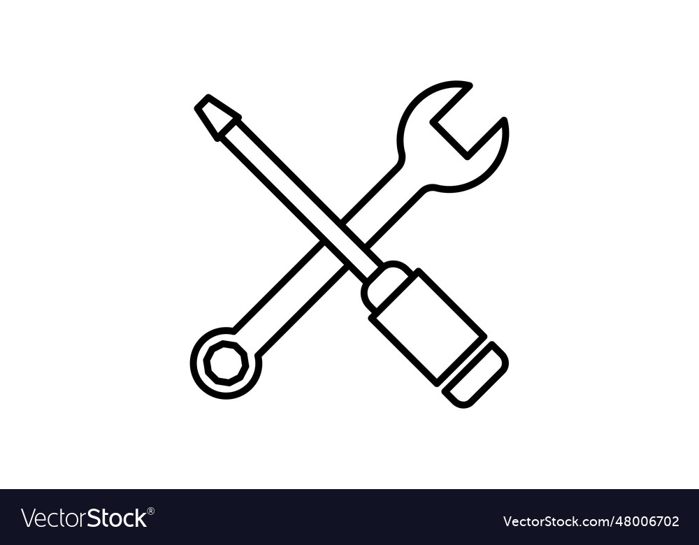 Precision setup icon related vector image Precision setup icon related