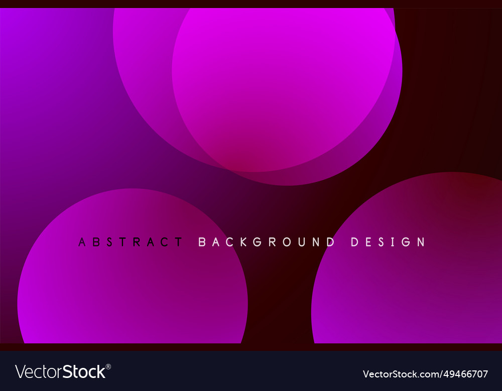 Abstract tech circles background vector image Abstract tech circles background