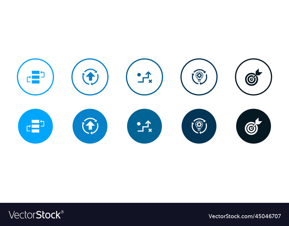 Strategy & Implementation Icons