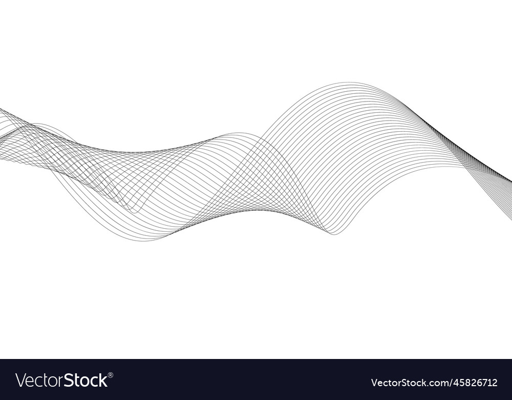 Abstract wave element for design digital vector image Abstract wave element for design digital