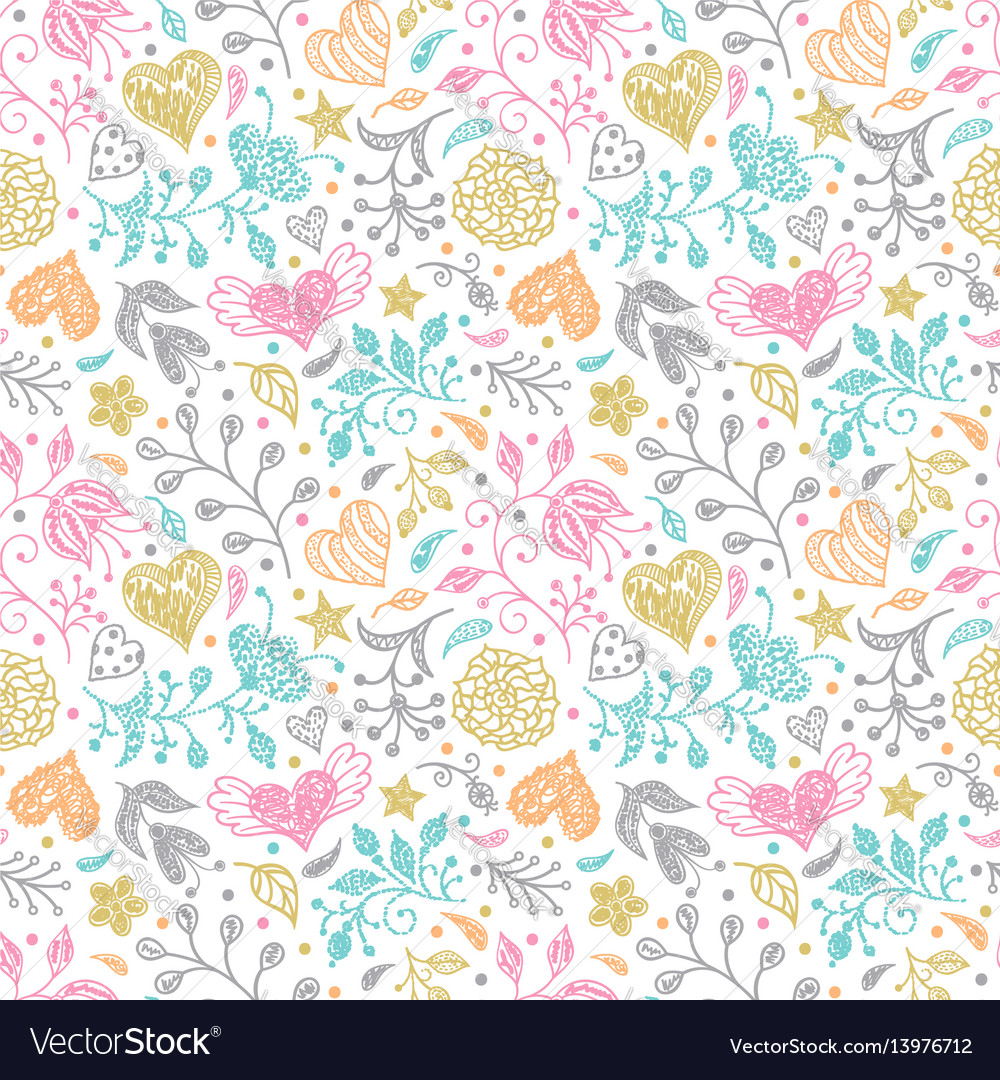 Floral seamless pattern