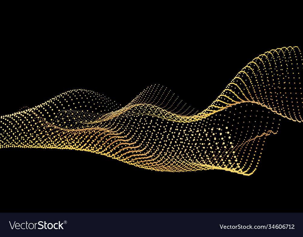 Golden Data Flow: Sound Wave Particles
