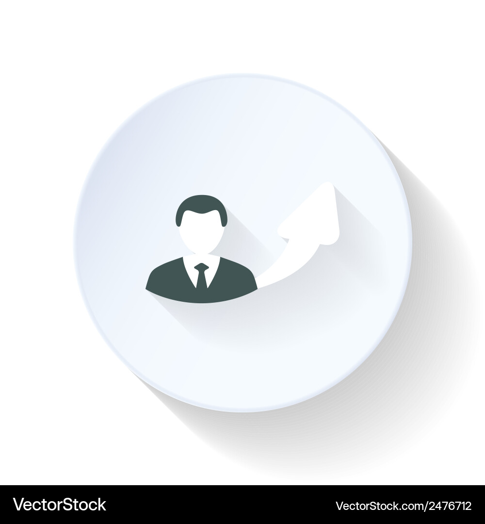 Promotion flat icon Royalty Free Vector Image - VectorStock