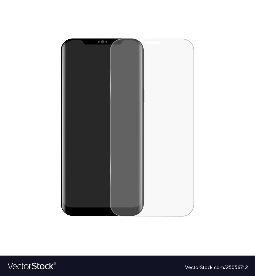 Realistic smartphone screen protector