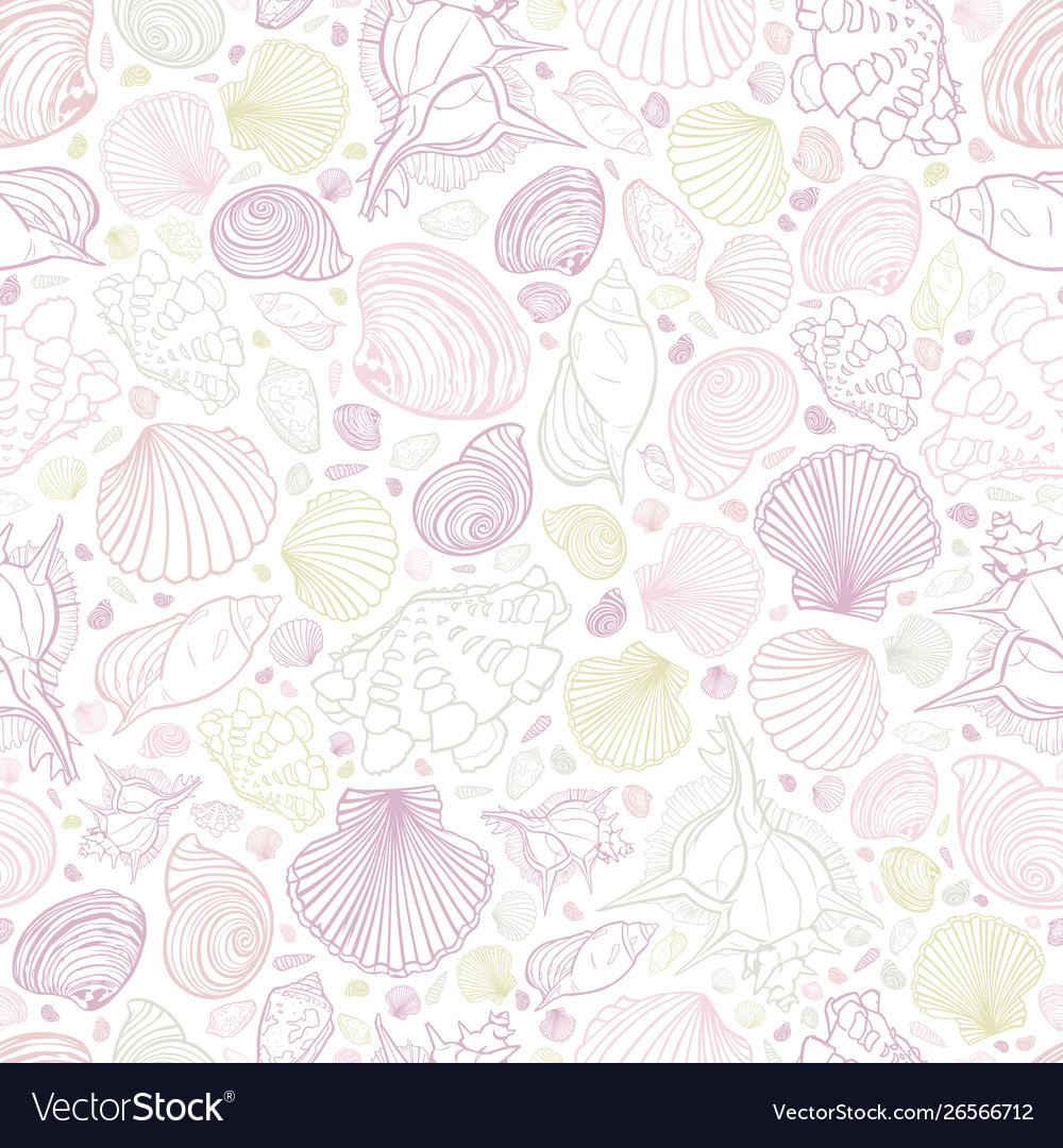 White pastel colours repeat pattern