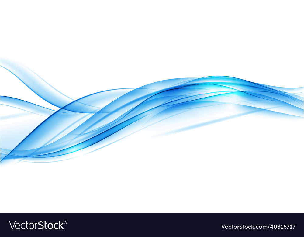 Abstract colored wave on background