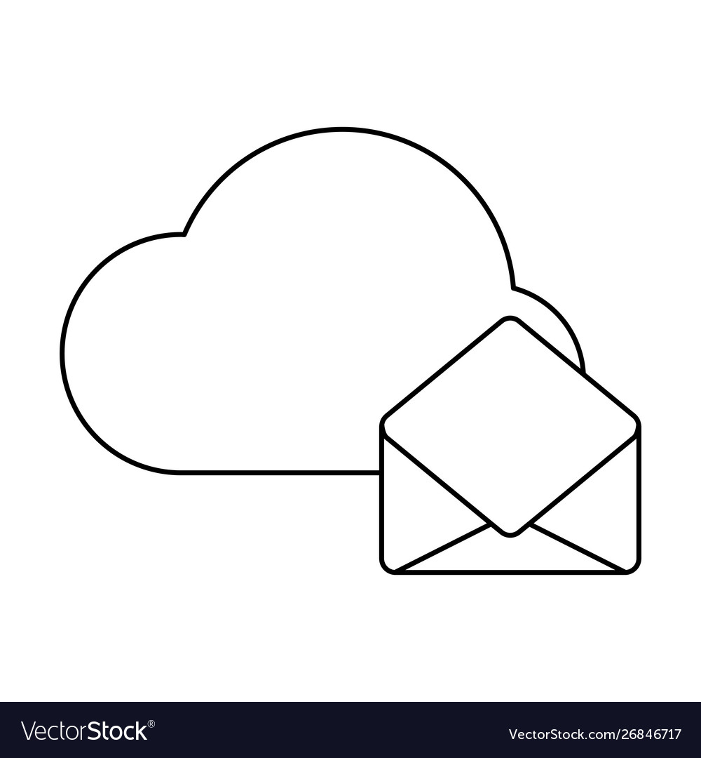 Envelope mail with cloud computing